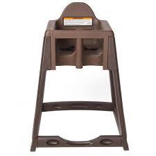 HIGH CHAIR / YOUTH INFANT SEAT HOLDER BROWN PLASTIC